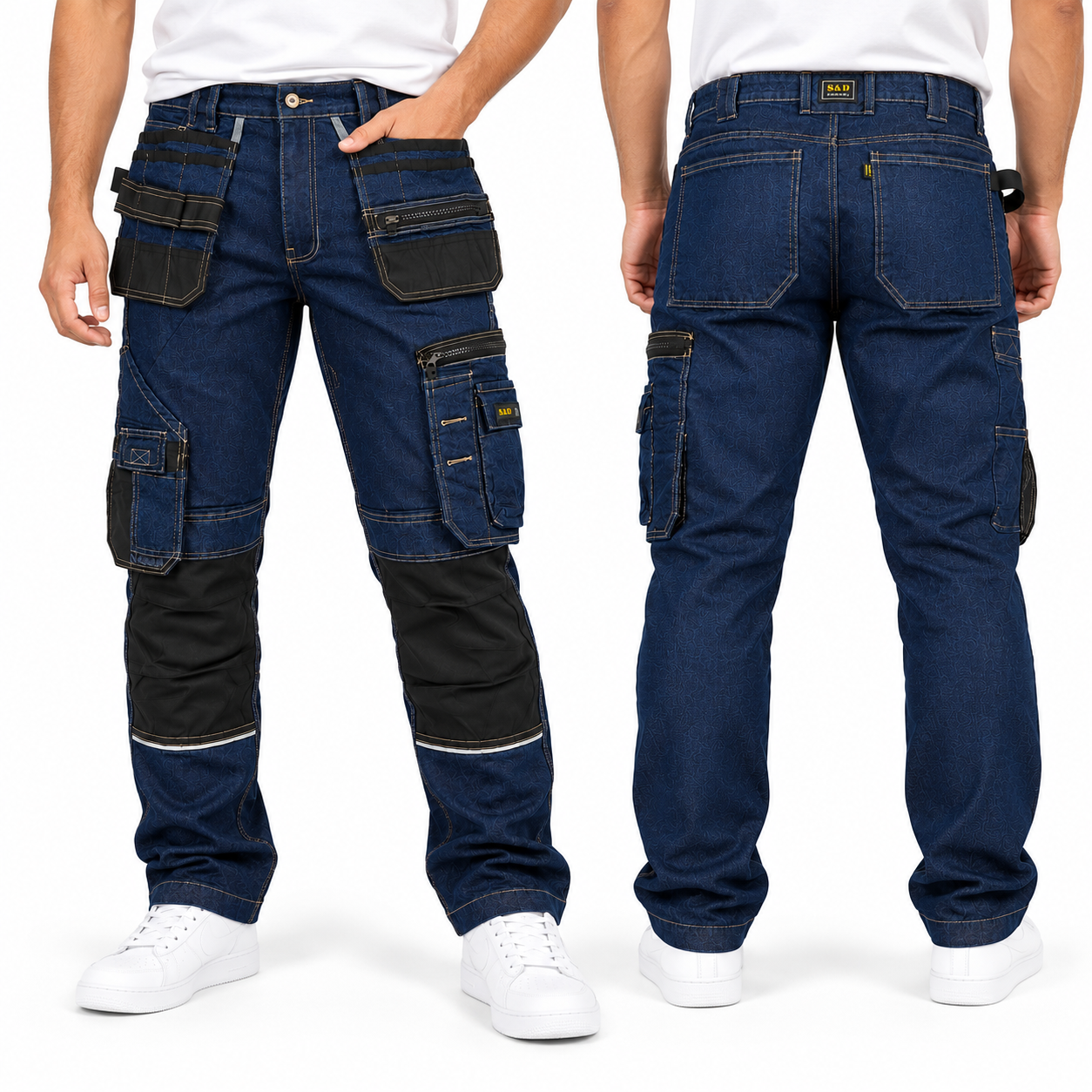 Men’s  Workwear / Utility Cargo Trousers